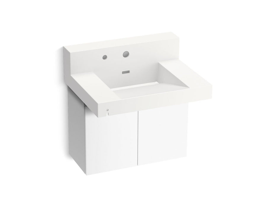 KOHLER Constellation 30" wall-mount lavatory system with backsplash