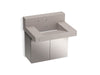 KOHLER Constellation 30" wall-mount lavatory system with backsplash