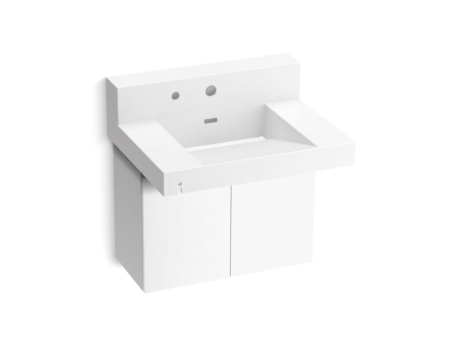 KOHLER Constellation 30" wall-mount lavatory system with backsplash