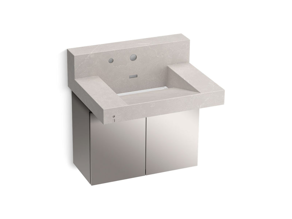 KOHLER Constellation 30" wall-mount lavatory system with backsplash