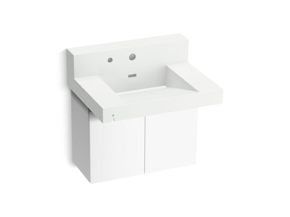 KOHLER Constellation 30" wall-mount lavatory system with backsplash