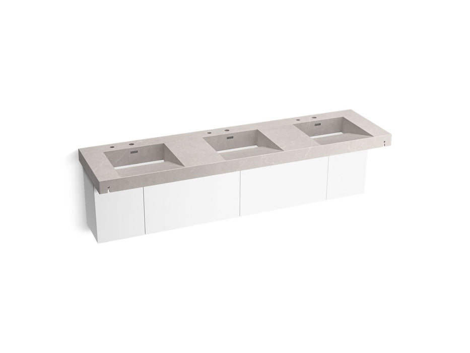 KOHLER Constellation 90" wall-mount basin lavatory system