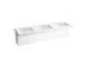 KOHLER Constellation 90" wall-mount basin lavatory system