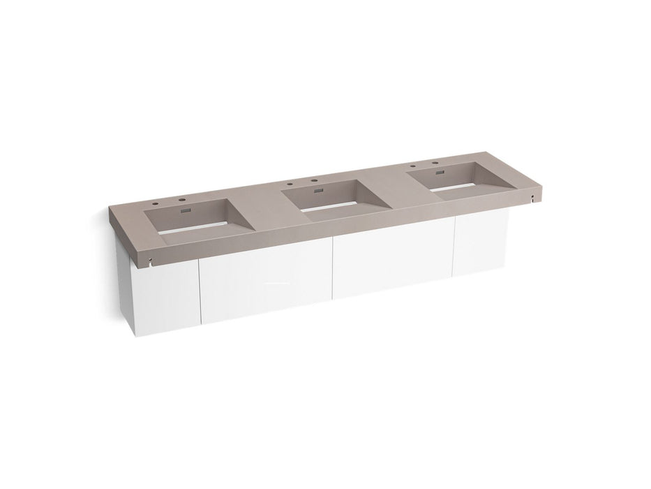 KOHLER Constellation 90" wall-mount basin lavatory system