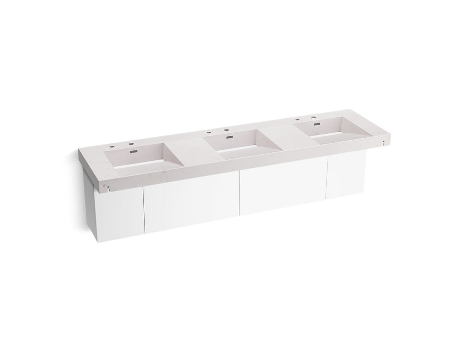 KOHLER Constellation 90" wall-mount basin lavatory system