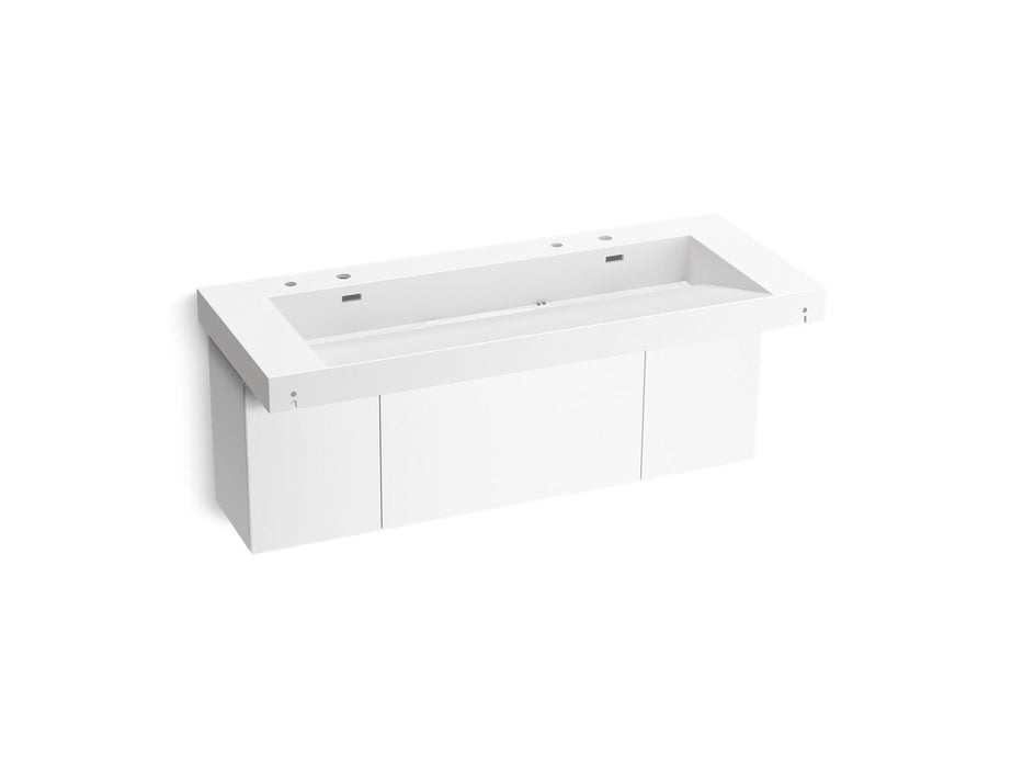 KOHLER Constellation 60" wall-mount trough lavatory system