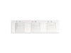 KOHLER Constellation 90" wall-mount basin lavatory system