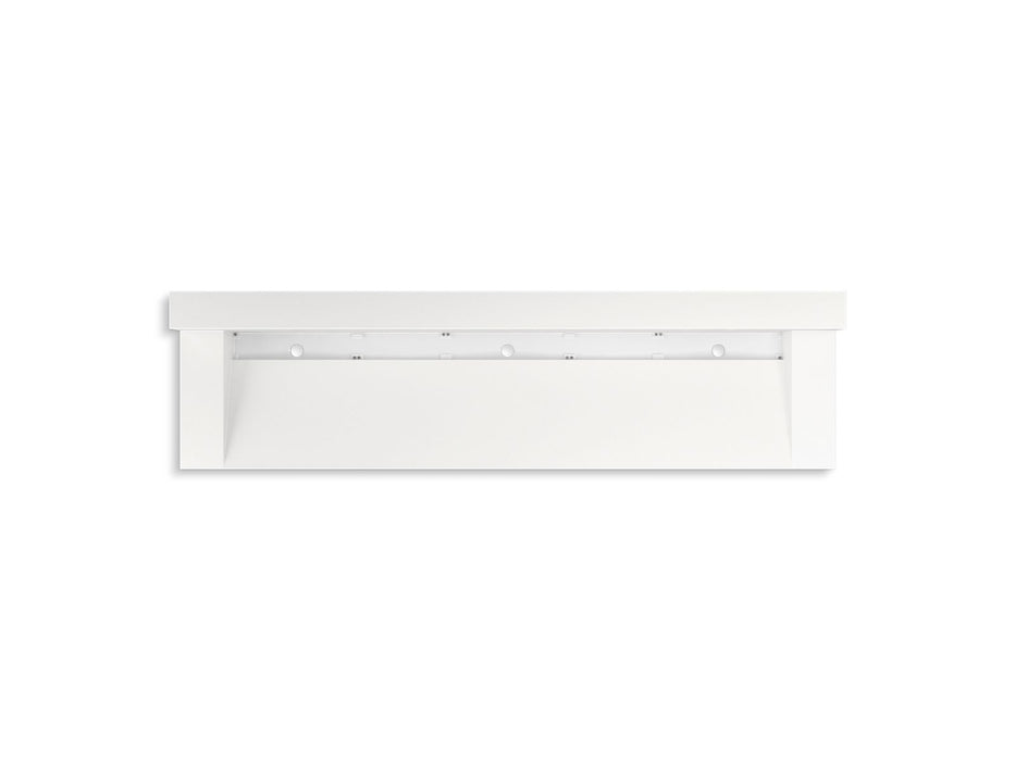 KOHLER Constellation 90" wall-mount trough lavatory system with backsplash