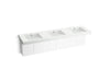 KOHLER Constellation 90" wall-mount basin lavatory system