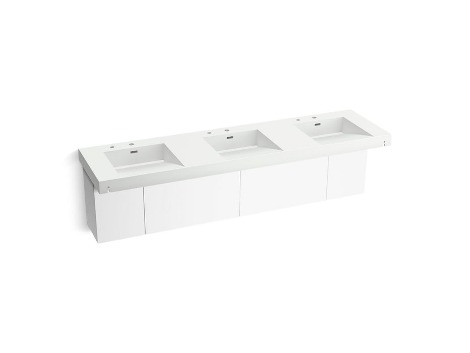 KOHLER Constellation 90" wall-mount basin lavatory system