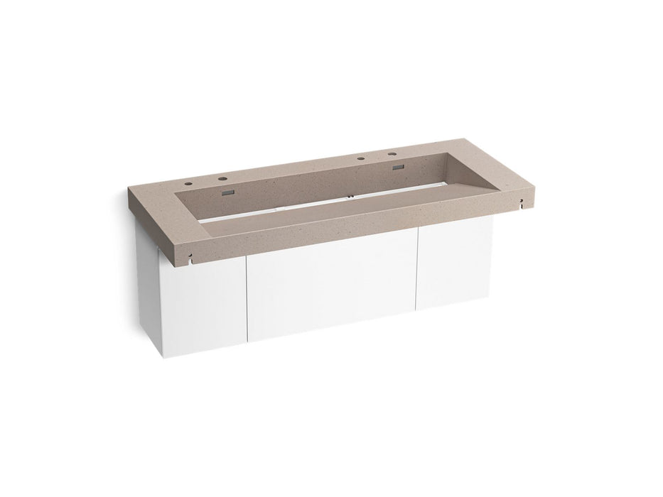 KOHLER Constellation 60" wall-mount trough lavatory system