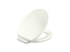 KOHLER K-26802 Impro ReadyLatch Quiet-Close round-front toilet seat