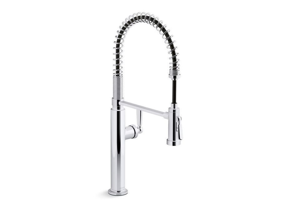 KOHLER K-28360 Edalyn by Studio McGee Semi-professional kitchen sink faucet with two-function sprayhead