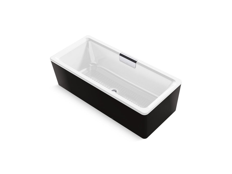 KOHLER K-29327-7 Volute 63" x 28-3/8" freestanding bath with shroud
