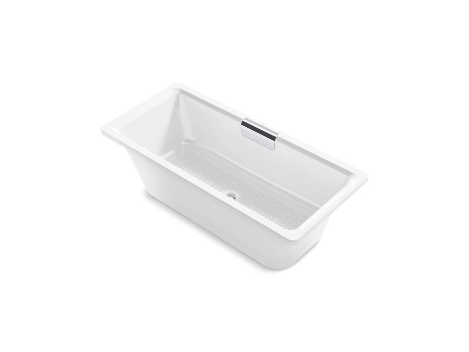 KOHLER K-29328-0 Volute 63" x 28-3/8" freestanding bath with base