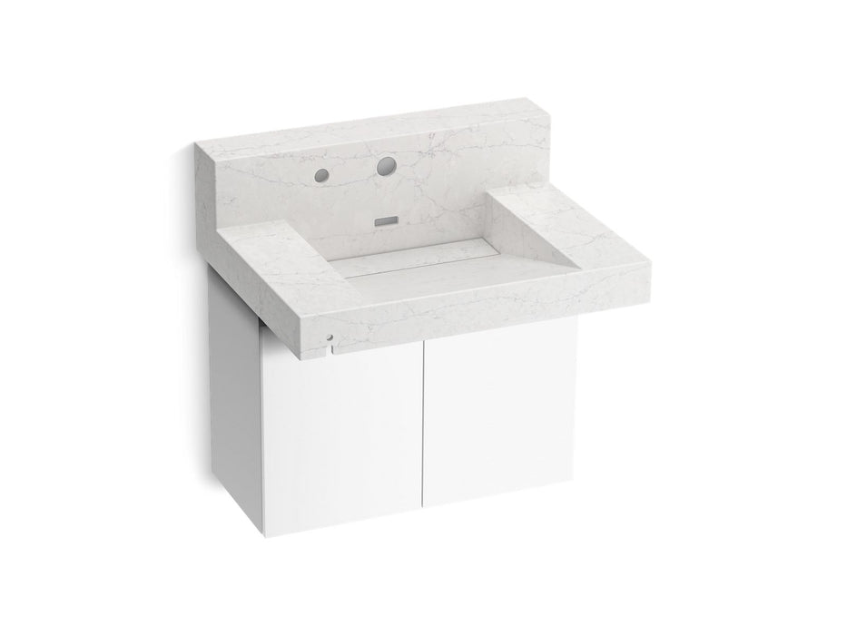 KOHLER Constellation 30" wall-mount lavatory system with backsplash