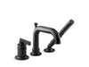 KOHLER Castia by Studio McGee Deck-mount bath faucet with handshower