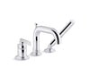 KOHLER Castia by Studio McGee Deck-mount bath faucet with handshower