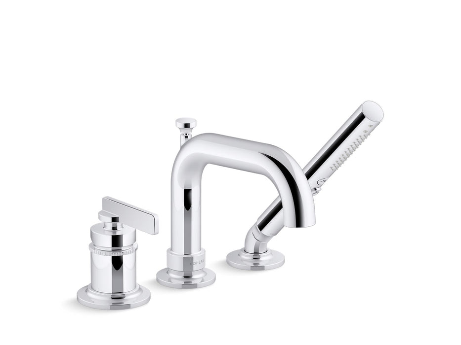 KOHLER Castia by Studio McGee Deck-mount bath faucet with handshower