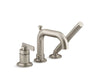 KOHLER Castia by Studio McGee Deck-mount bath faucet with handshower