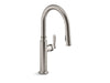 KOHLER K-28358 Edalyn by Studio McGee Pull-down kitchen sink faucet with three-function sprayhead