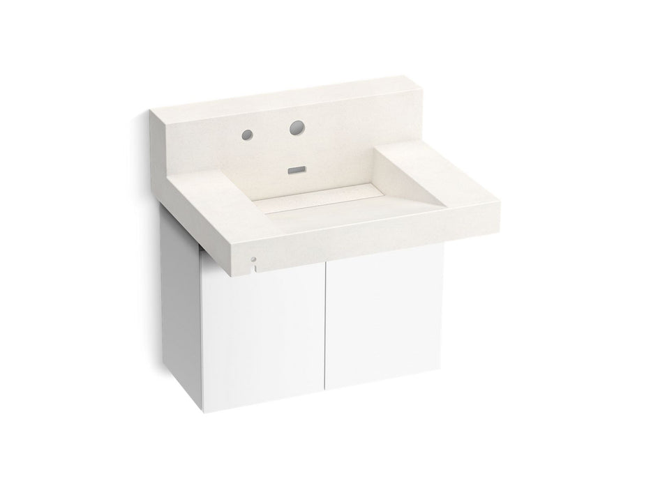 KOHLER Constellation 30" wall-mount lavatory system with backsplash