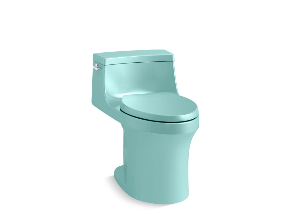 KOHLER K-5172 San Souci One-piece compact elongated toilet with concealed trapway, 1.28 gpf