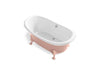 KOHLER K-21000-PPB Artifacts 66-1/8" x 32-1/2" freestanding bath