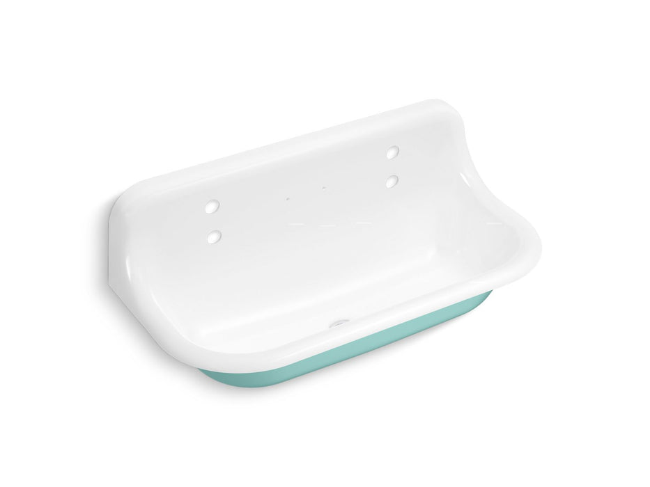 KOHLER K-3200-PSG Brockway 36" wall-mount utility sink