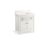 KOHLER K-35019 Malin by Studio McGee 30" bathroom vanity cabinet with sink and quartz top
