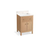 KOHLER Malin by Studio McGee 24" bathroom vanity cabinet with sink and quartz top
