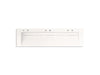 KOHLER Constellation 90" wall-mount trough lavatory system