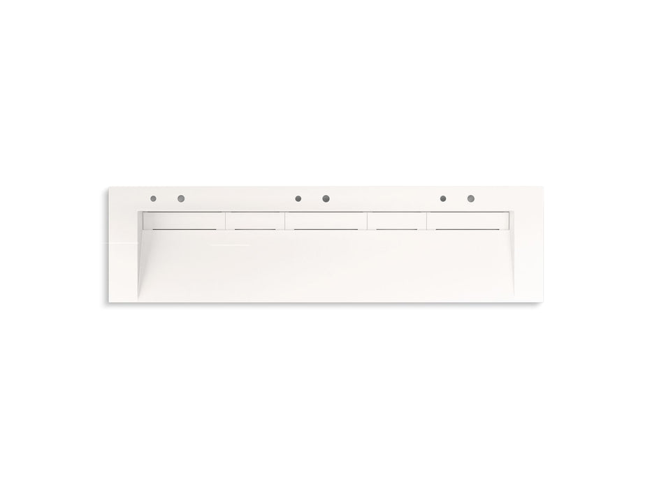 KOHLER Constellation 90" wall-mount trough lavatory system
