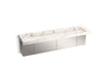 KOHLER Constellation 90" wall-mount trough lavatory system
