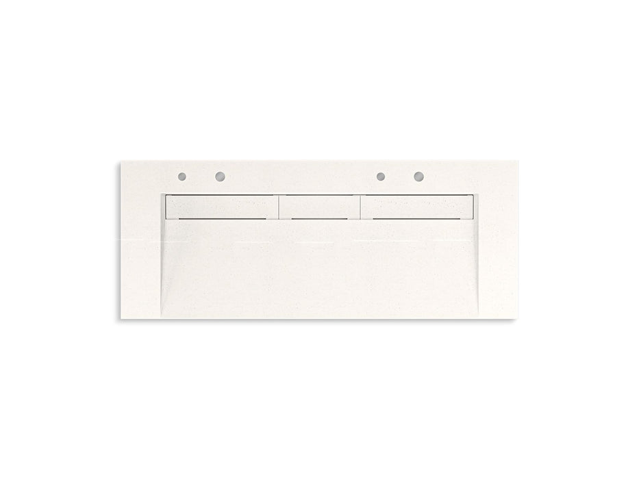 KOHLER Constellation 60" wall-mount trough lavatory system