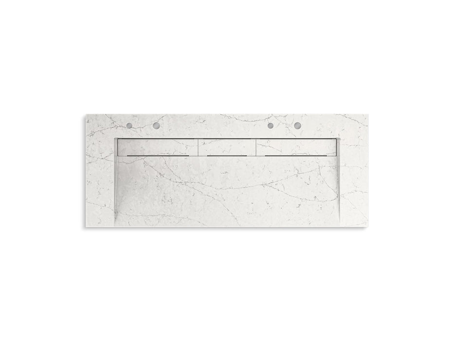 KOHLER Constellation 60" wall-mount trough lavatory system