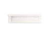 KOHLER Constellation 90" wall-mount trough lavatory system with backsplash