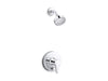 KOHLER K-T49990-4G Pitch Rite-Temp Shower trim kit with push-button diverter, 1.75 gpm