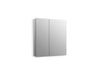 KOHLER K-55063 Embark Slim 25" x 26" rectangular two-door medicine cabinet