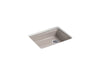 KOHLER Riverby 25" undermount single-bowl kitchen sink
