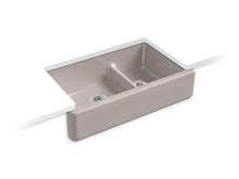 Load image into Gallery viewer, KOHLER K-6427 Whitehaven Smart Divide 35-3/4&amp;quot; undermount double-bowl farmhouse kitchen sink
