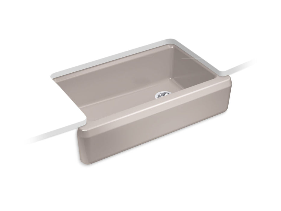 KOHLER K-24564 Riverby 35-3/4" undermount single-bowl farmhouse workstation kitchen sink