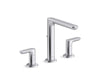 Kallista P34120-LV 002 Widespread Sink Faucet, Tall