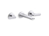 Kallista P34125-LV 002 Wall Mount Sink Faucet, Wide Spread