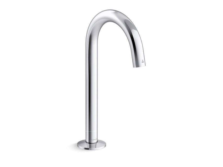 KOHLER Components Touchless lavatory faucet with Kinesis sensor technology, Tube design, AC-powered, 0.5 gpm