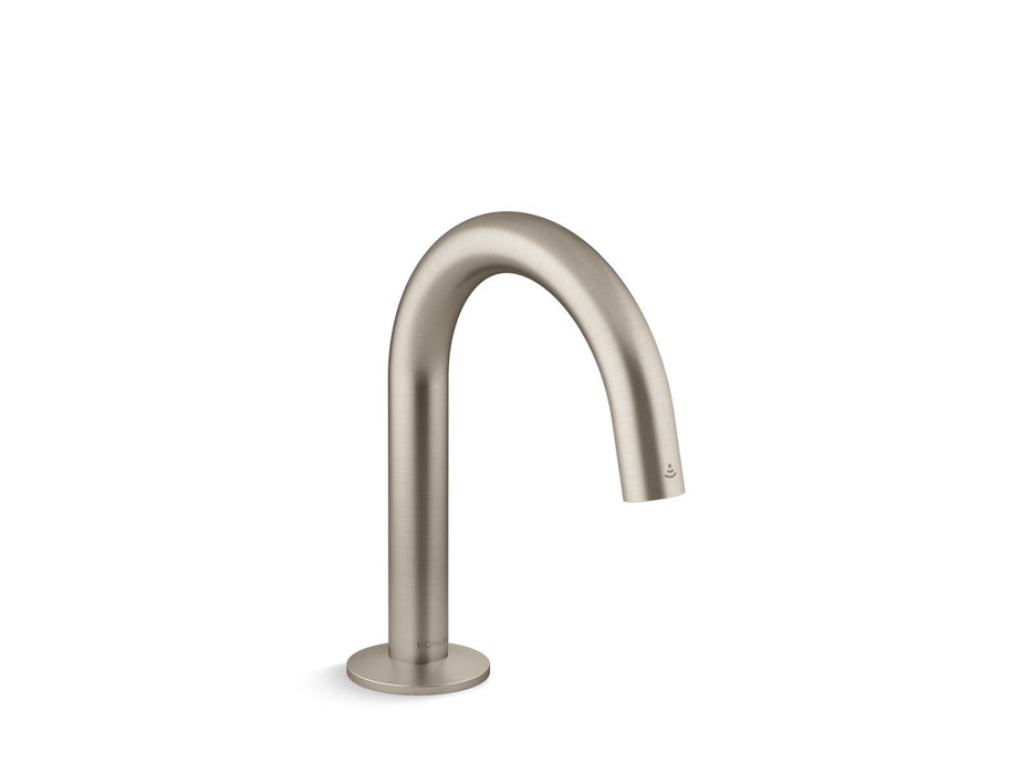 KOHLER Components Touchless lavatory faucet with Kinesis sensor technology, Tube design, AC-powered, 0.5 gpm