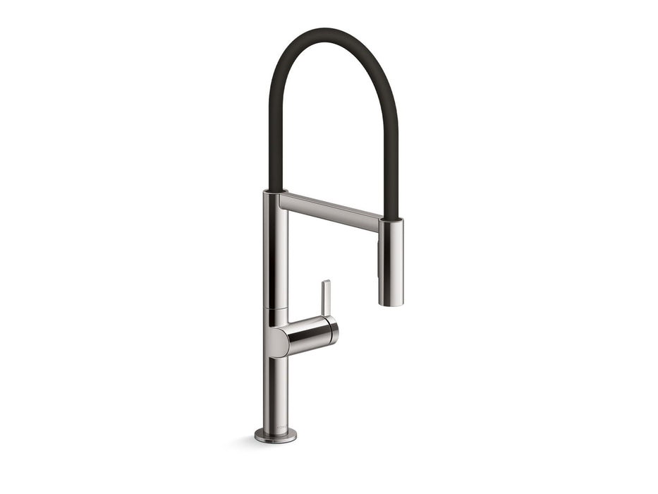 KOHLER K-28267 Components Semi-professional kitchen sink faucet with two-function sprayhead