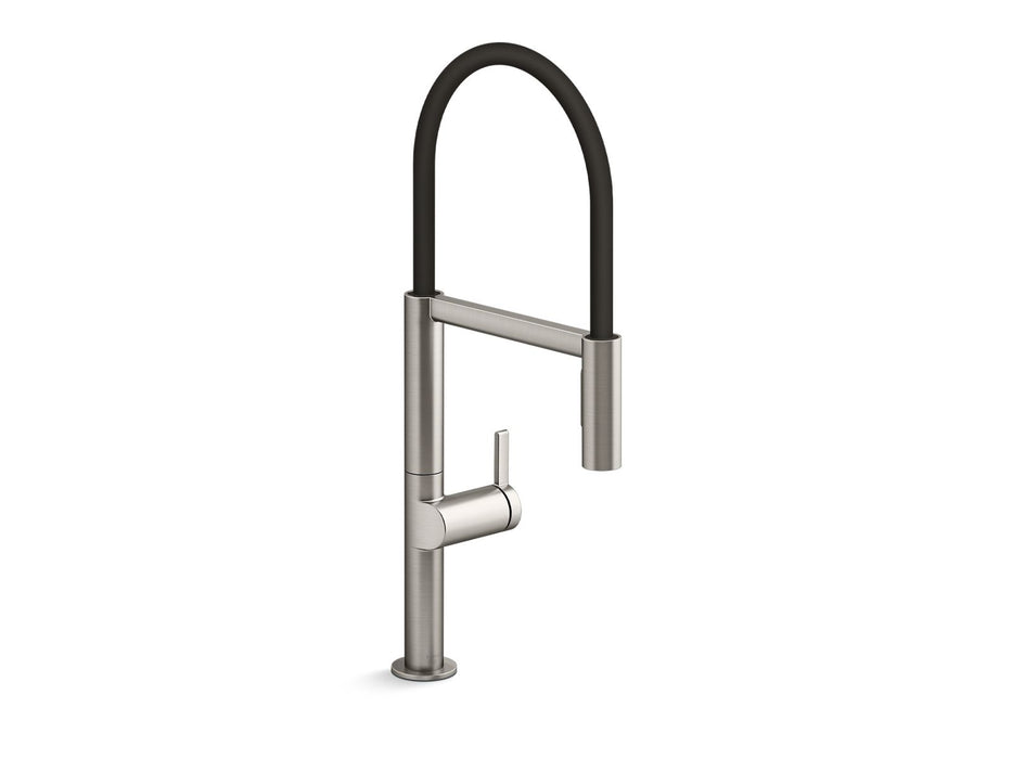 KOHLER K-28267 Components Semi-professional kitchen sink faucet with two-function sprayhead