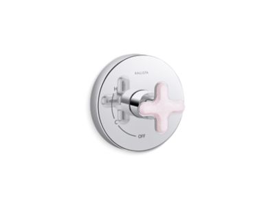Kallista P32707-RST 002 Pressure Balance Trim, Rose Quartz0