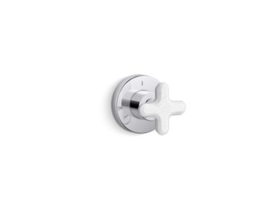 Kallista 002 Collection Transfer Trim, White Carrera